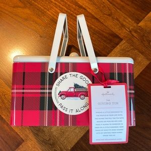 NWT HALLMARK GIVING METAL TIN - "SHARE THE GOOD, PASS IT ALONG"